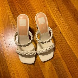 Dolce Vita cream sandals. Size 6. Worn once